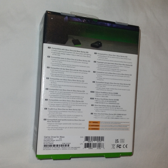 Xbox Seagare 4TB External Memory Hard Drive - Picture 2 of 5
